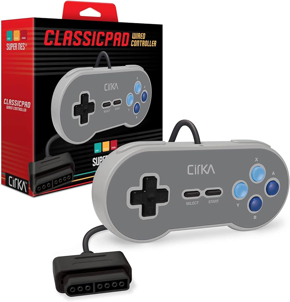 "Classicpad" Wired Controller for SNES - Cirka (W1)
